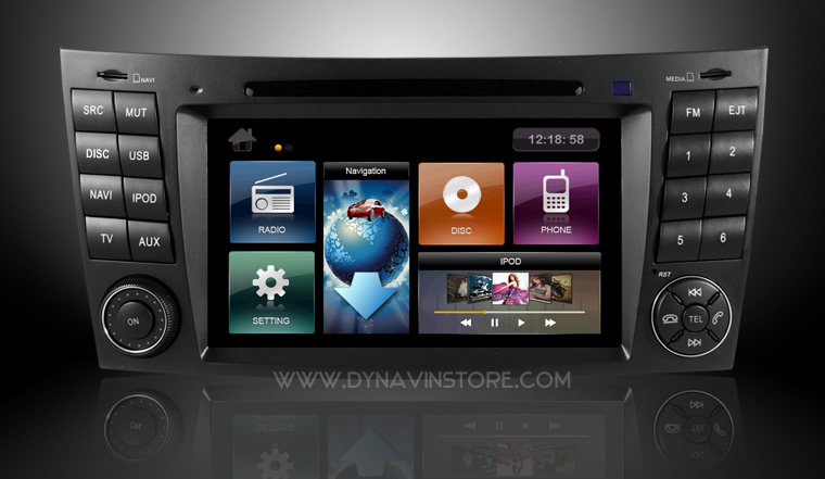 Dynavin sat-nav/dvd/ipod for mercedes w211 e-class #3